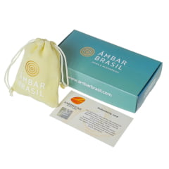 Colar Âmbar Báltico Adultos Barroco Original Certificado Verde Claro