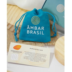 Colar Âmbar para Bebês Original Certificado Verde