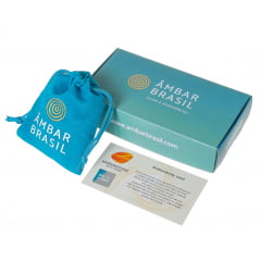 Colar Âmbar para Bebês Original Certificado Cereja 